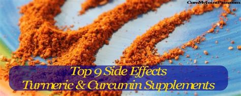 curcumin supplements side effects.